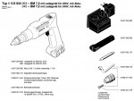 Bosch 0 603 934 042 PBM 7,2 Hw Accu Drilling Machine 7.2 V / GB Spare Parts PBM7,2